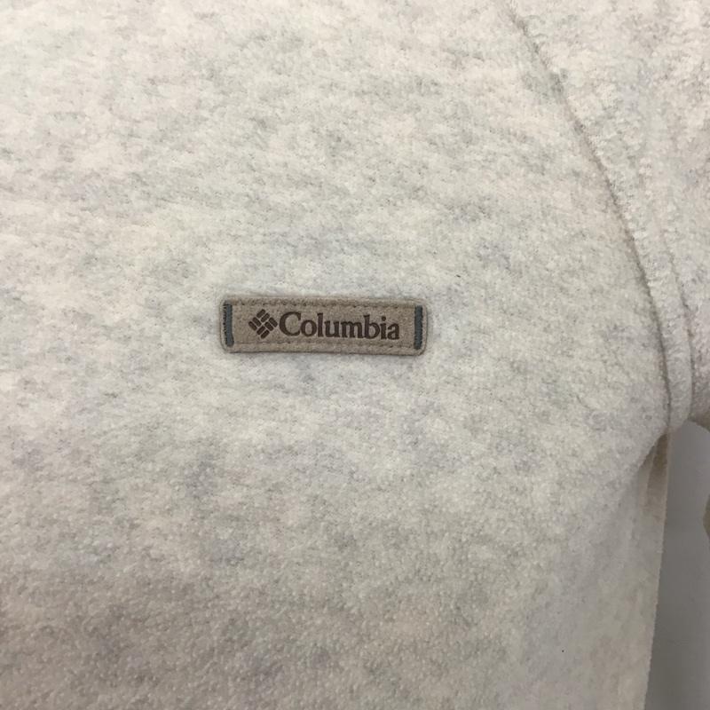 コロンビア Columbia カットソー 長袖 長袖カットソー クルーネックカットソー ラグラン M ロゴ、文字 ベージュ / ベージュ /  メンズ USED 古着 中古 10126388