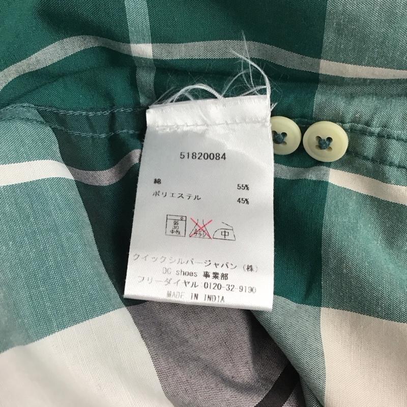 ディーシー DC シャツ、ブラウス 半袖 半袖シャツ カラーシャツ 半袖カットソー チェックシャツ L チェック マルチカラー / マルチカラー /  メンズ USED 古着 中古 10116337