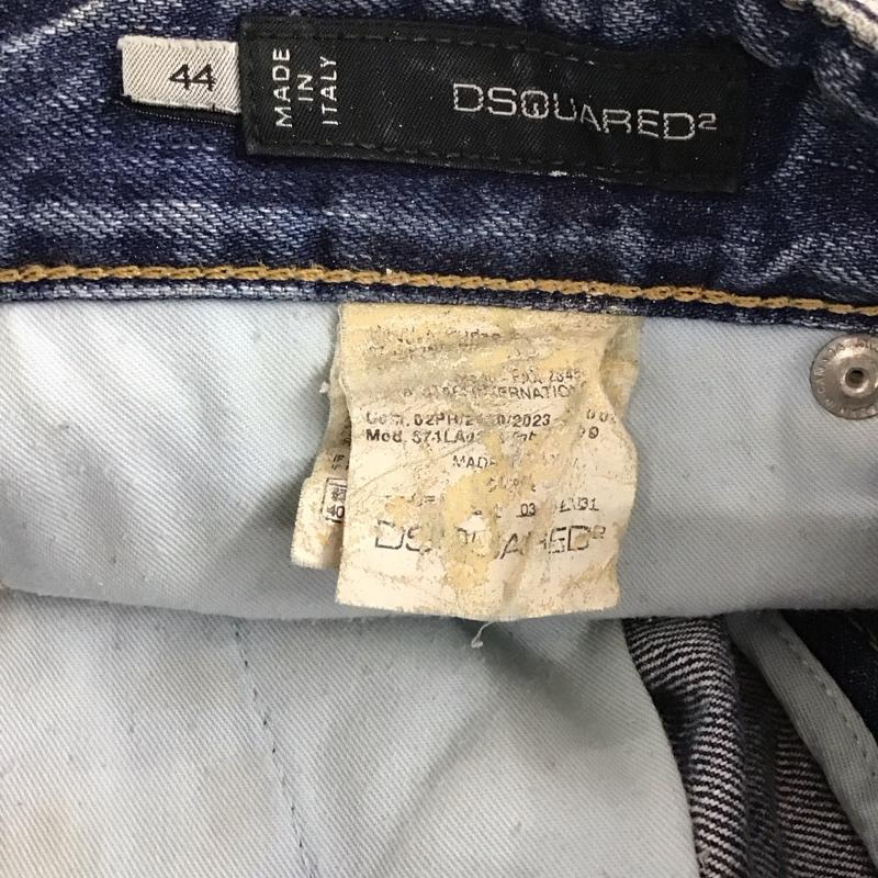 ディースクエアード DSQUARED2 パンツ デニム、ジーンズ ペイントデニムパンツ 44 プリント マルチカラー / マルチカラー /  メンズ USED 古着 中古 10117163