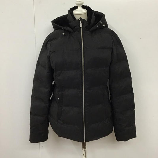 ザラ ZARA ジャケット、上着 ジャンパー、ブルゾン ジップアップジャケット アウター ダウンジャケット ショート丈 L 無地 黒 / ブラック /  レディース USED 古着 中古 10118524