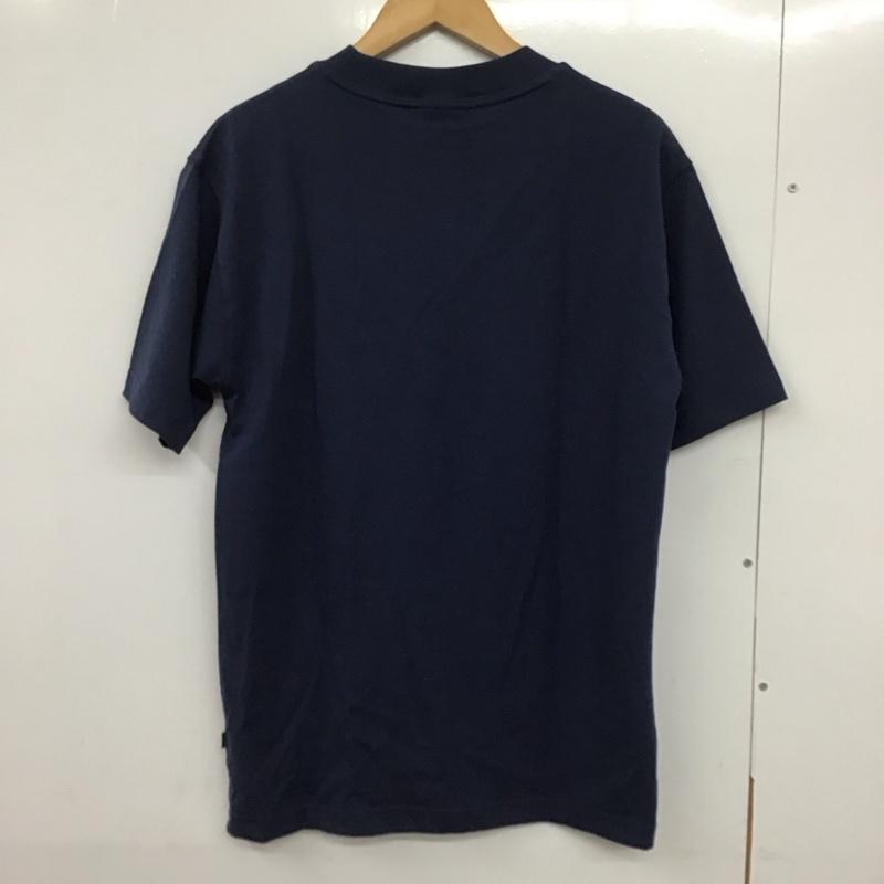 ニューバランス New Balance Tシャツ 半袖 半袖カットソー プリントTシャツ クルーネックカットソー XS プリント 紺 / ネイビー /  メンズ USED 古着 中古 10132292