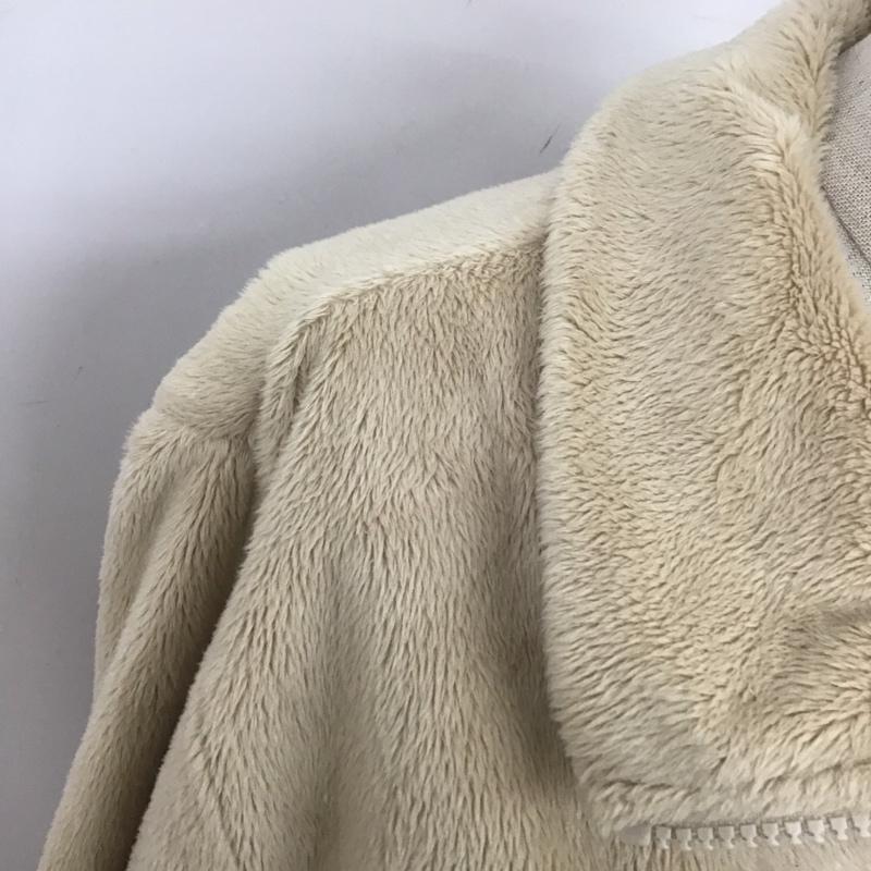 ビームスボーイ BEAMS BOY パーカー 長袖 ジップパーカー 無地 ベージュ / ベージュ /  レディース USED 古着 中古 10124507