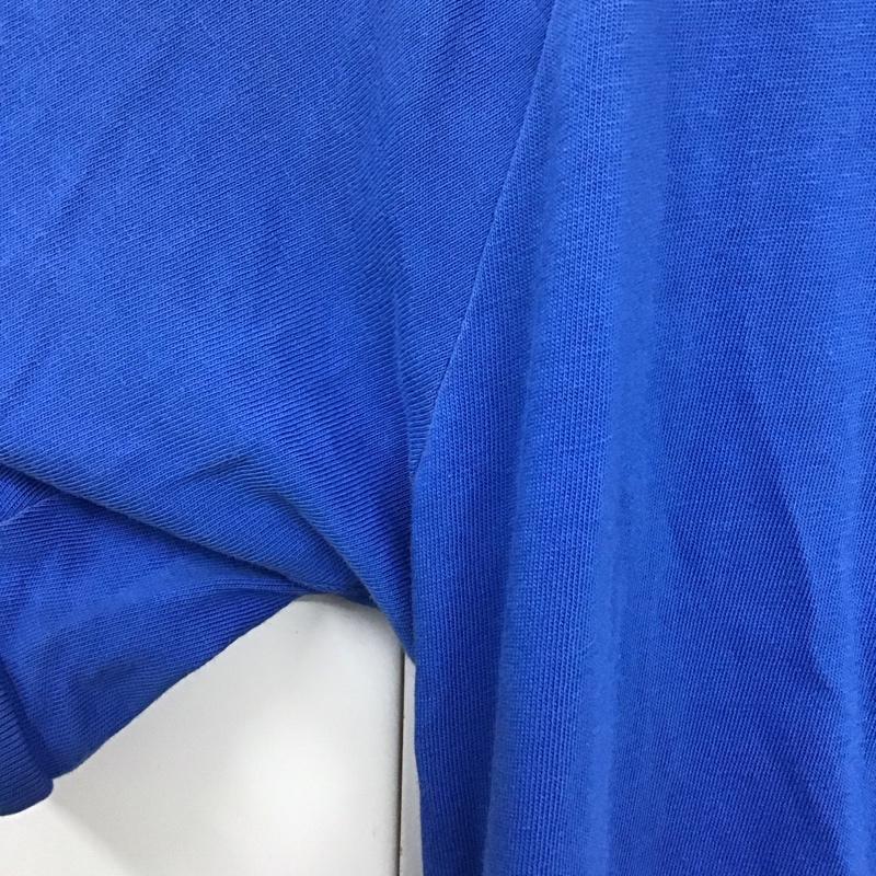 アディダス adidas Tシャツ 半袖 GP1921 M 無地 X 刺繍 青 / ブルー /  メンズ USED 古着 中古 10130390