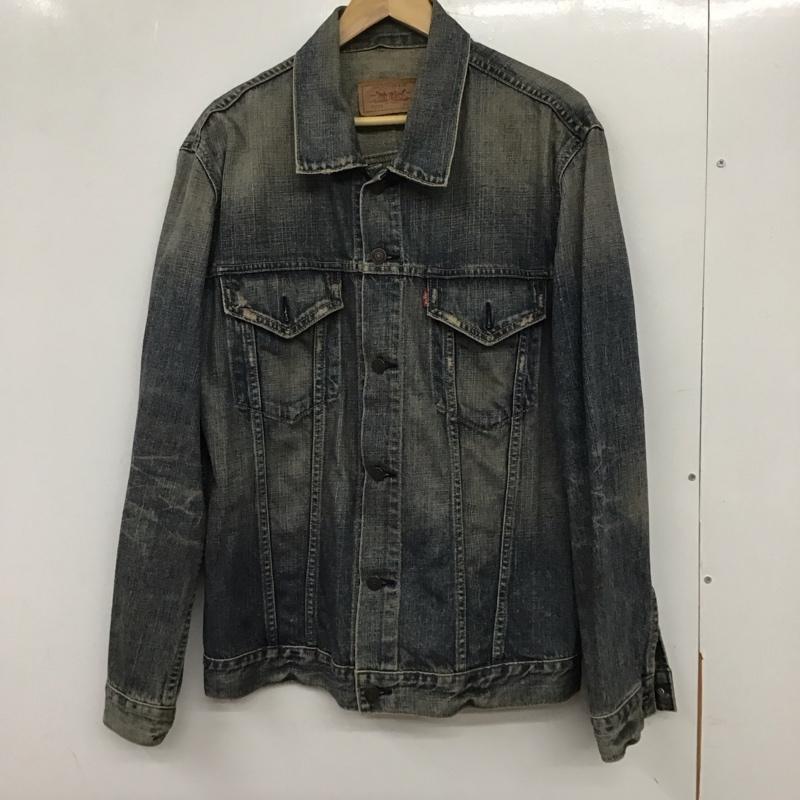 リーバイストラウスアンドコー Levi Strauss & co. ジャケット、上着 ジャケット、ブレザー デニムジャケット Gジャン アウター カジュアルジャケット XL 無地 インディゴ / インディゴ /  メンズ USED 古着 中古 10135949