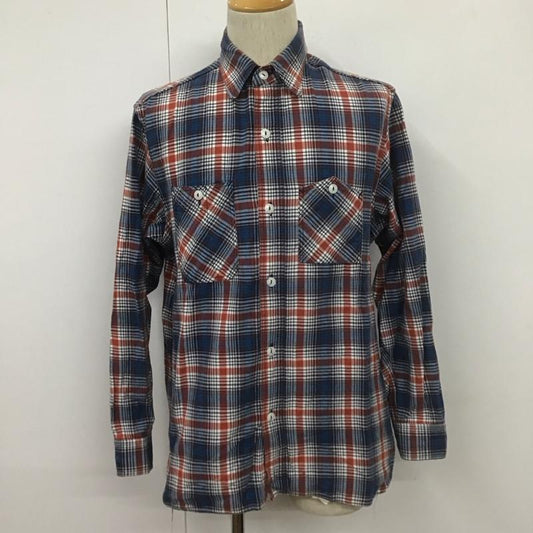 シュガーケーン SUGAR CANE シャツ、ブラウス 長袖 長袖シャツ チェックシャツ カラーシャツ カジュアルシャツ ポケットシャツ L チェック マルチカラー / マルチカラー /  メンズ USED 古着 中古 10107787