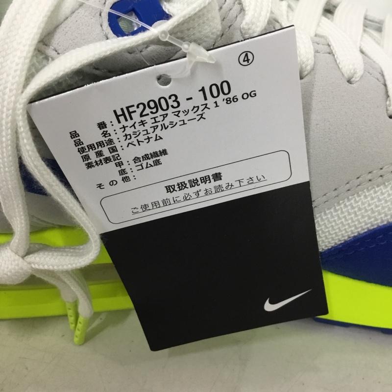 ナイキ NIKE スニーカー スニーカー HF2903-100 AIR MAX 1 86 OG 28.5cm 箱有 28.5cm ロゴ、文字 マルチカラー / マルチカラー /  メンズ USED 古着 中古 10149216