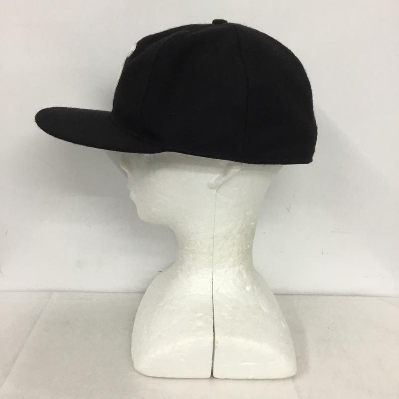 シュプリーム Supreme 帽子 キャップ WOOL S Logo 6Panel Cap EBBETS FIELD FLANNELS 7 1/2 ロゴ、文字 黒 / ブラック /  メンズ USED 古着 中古 10143930