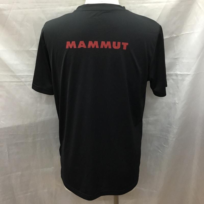 マムート Mammut Tシャツ 半袖 1017-10062 XL ロゴ、文字 黒 / ブラック /  メンズ USED 古着 中古 10117087