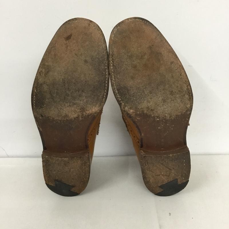 トリッカーズ Tricker s 革靴 革靴 818364 ウィングチップ  キャメル / キャメル /  メンズ USED 古着 中古 10128821