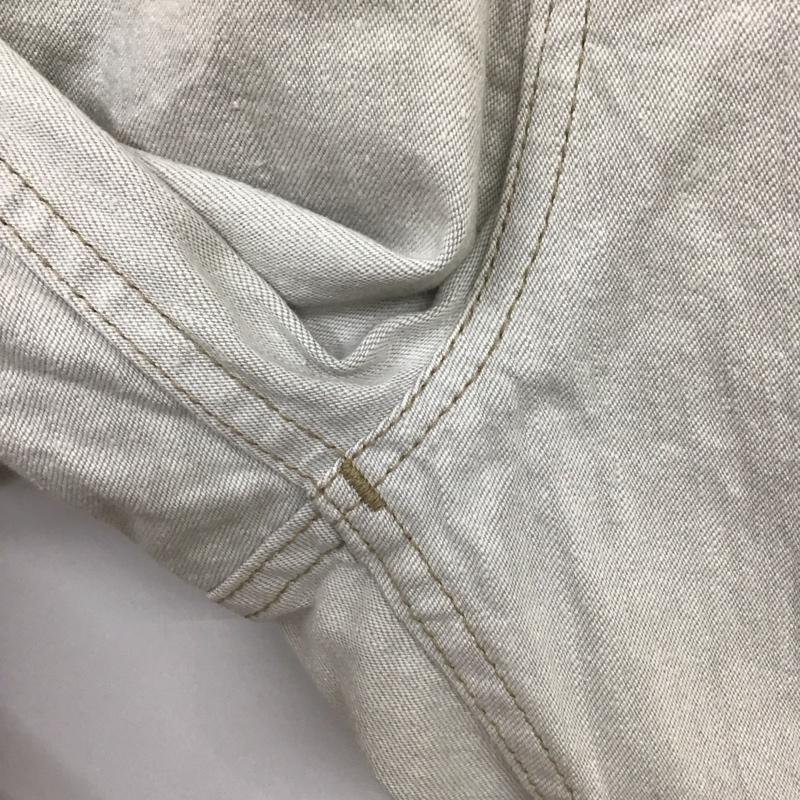 ジョンブル Johnbull パンツ デニム、ジーンズ デニムパンツ ストレートパンツ ワイドパンツ カジュアルパンツ L 無地 灰 / グレー /  メンズ USED 古着 中古 10114326