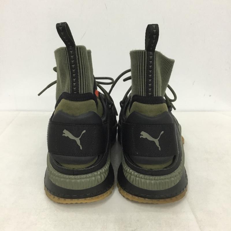 プーマ PUMA スニーカー スニーカー 36374703 TSUGI KORI 27cm 27.0cm ワンポイント カーキ / カーキ / X 黒 / ブラック /  メンズ USED 古着 中古 10139975