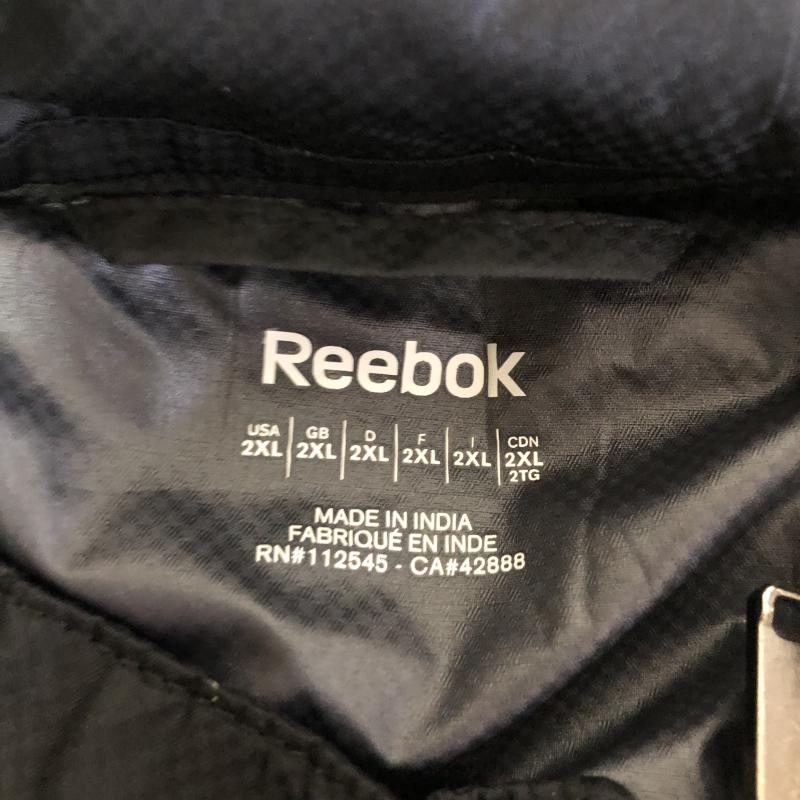 リーボック Reebok ジャケット、上着 ジャンパー、ブルゾン 無地 X ワンポイント 黒 / ブラック / X 灰 / グレー /  メンズ USED 古着 中古 10008514
