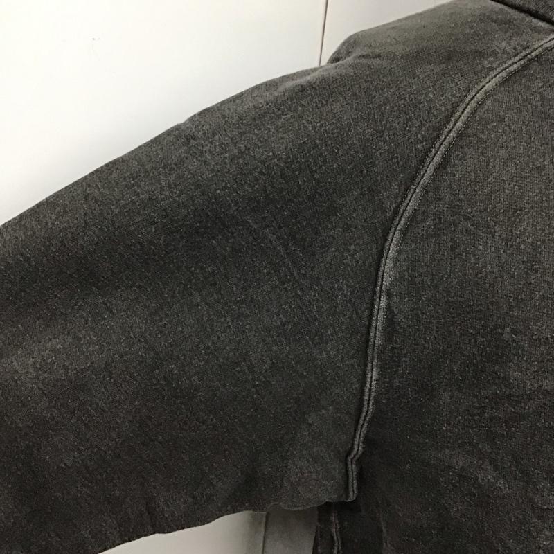 グッドオン Good On パーカー 長袖 L 無地 チャコールグレー / チャコールグレー /  メンズ USED 古着 中古 10108095