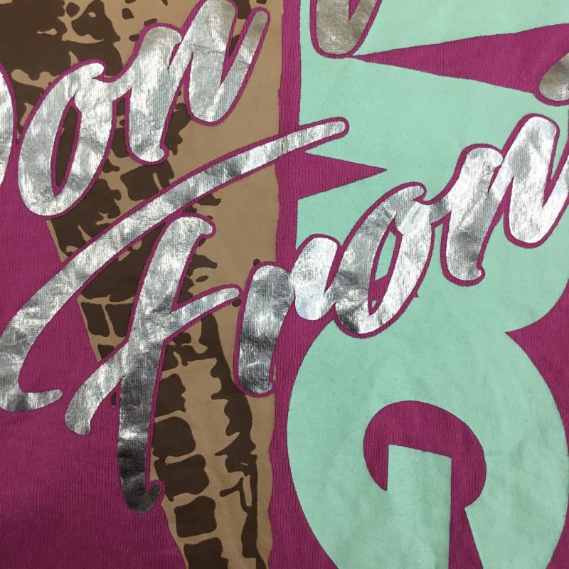 エクストララージ XLARGE Tシャツ 半袖 01201111 TEE ICECREAM OG M ワンポイント 桃 / ピンク / X 黄緑 / イエローグリーン / X 茶 / ブラウン / X 銀 / シルバー /  メンズ USED 古着 中古 10130854