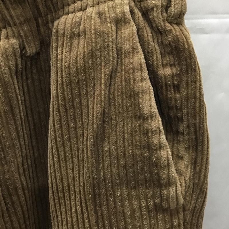 センスオブプレイス SENSEOFPLACE パンツ ワークパンツ、ペインターパンツ aa97-14b022 コーデュロイパンツ ワイドパンツ カジュアルパンツ M 無地 茶 / ブラウン /  メンズ USED 古着 中古 10114068