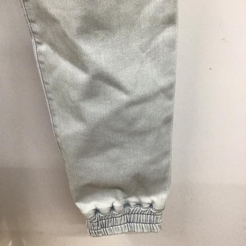 モンキータイム MONKEY TIME パンツ デニム、ジーンズ 8314-173-0202 ストレッチバイカーデニムジョガーパンツ スリムパンツ L 無地 水色 / ライトブルー /  メンズ USED 古着 中古 10109830