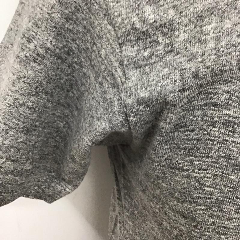 フィルメランジェ FilMelange Tシャツ 半袖 半袖カットソー プリントTシャツ クルーネックカットソー 3 無地 灰 / グレー /  メンズ USED 古着 中古 10125332