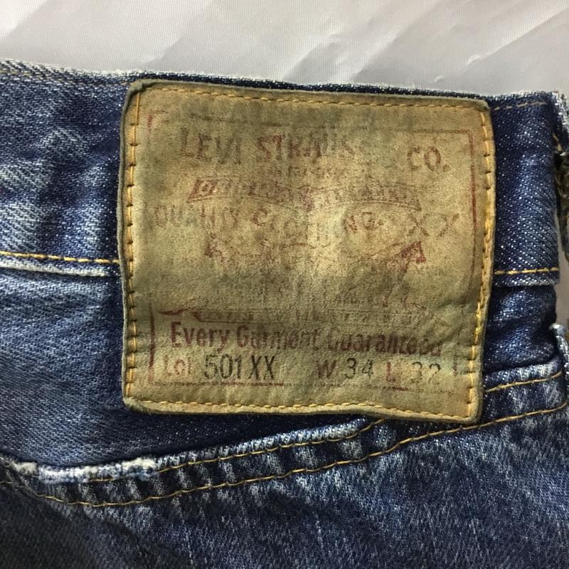 リーバイス・ビンテージ・クロージング LEVI S VINTAGE CLOTHING パンツ デニム、ジーンズ デニムパンツ ストレートパンツ ワイドパンツ カジュアルパンツ 34 無地 インディゴ / インディゴ /  メンズ USED 古着 中古 10116120
