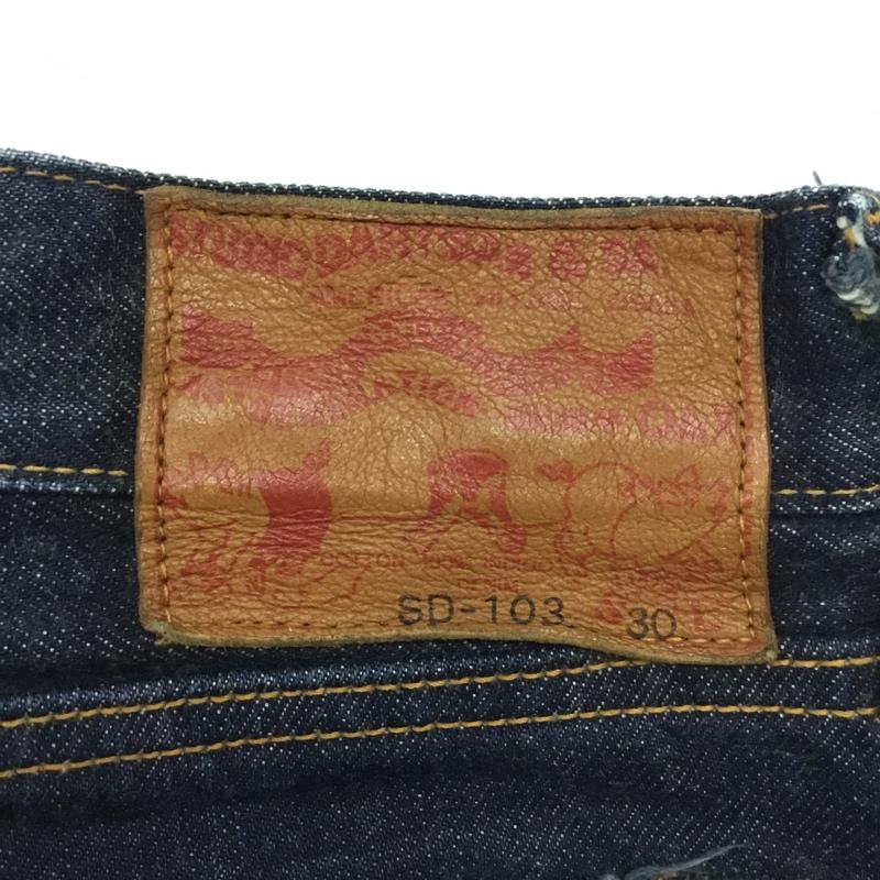 スタディオダルチザン STUDIOD ARTISAN&SA パンツ デニム、ジーンズ デニムパンツ スリムパンツ カジュアルジーンズ 30インチ 無地 インディゴ / インディゴ /  メンズ USED 古着 中古 10109401