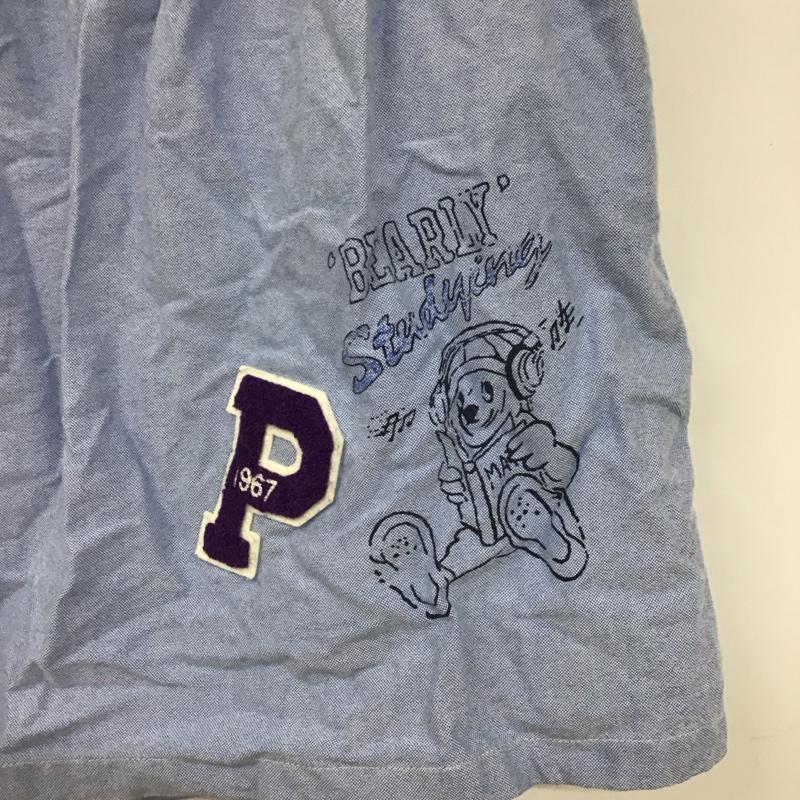 ラルフローレン RALPHLAUREN スカート ミニスカート 無地 水色 / ライトブルー /  レディース USED 古着 中古 10129850