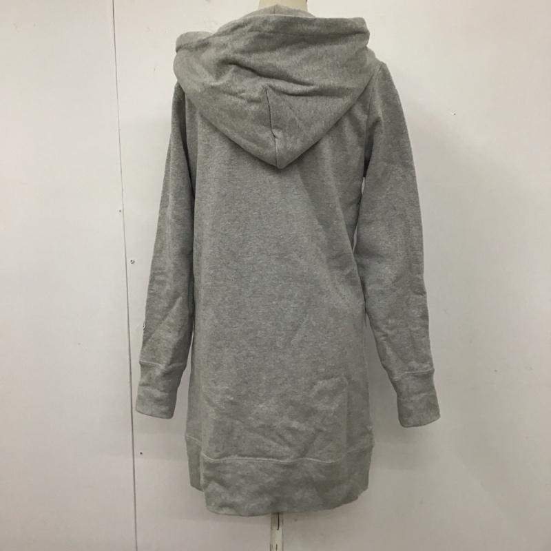 アベイシングエイプ A BATHING APE ワンピース ひざ丈スカート スウェットワンピース XS 無地 灰 / グレー /  レディース USED 古着 中古 10111416