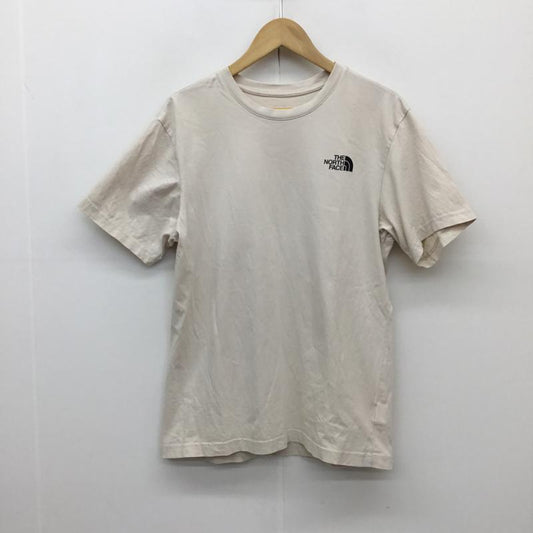 ザノースフェイス THE NORTH FACE Tシャツ 半袖 NT7UN48C THE NORTH FACE NSE BANDANA バンダナ ショートスリーブ M ロゴ、文字 X ペイズリー ベージュ / ベージュ / X 赤 / レッド / X 白 / ホワイト /  レディース USED 古着 中古 10130849