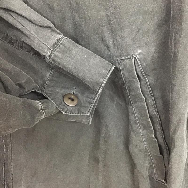 古着 USED パーカー 長袖 ジップアップパーカー 長袖パーカー カジュアルジャケット XXL ロゴ、文字 ダークグレー / ダークグレー /  メンズ USED 古着 中古 10148133