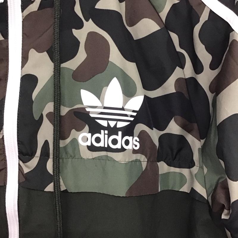 アディダス adidas ジャケット、上着 ジャンパー、ブルゾン bs4907 ナイロンジャケット ウィンドブレーカー L カモフラージュ柄・迷彩 マルチカラー / マルチカラー /  メンズ USED 古着 中古 10149003
