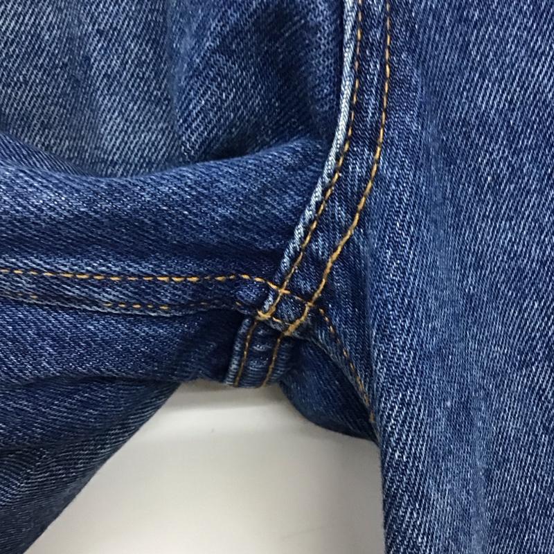 ザラ ZARA パンツ デニム、ジーンズ 34 無地 インディゴ / インディゴ /  レディース USED 古着 中古 10133741