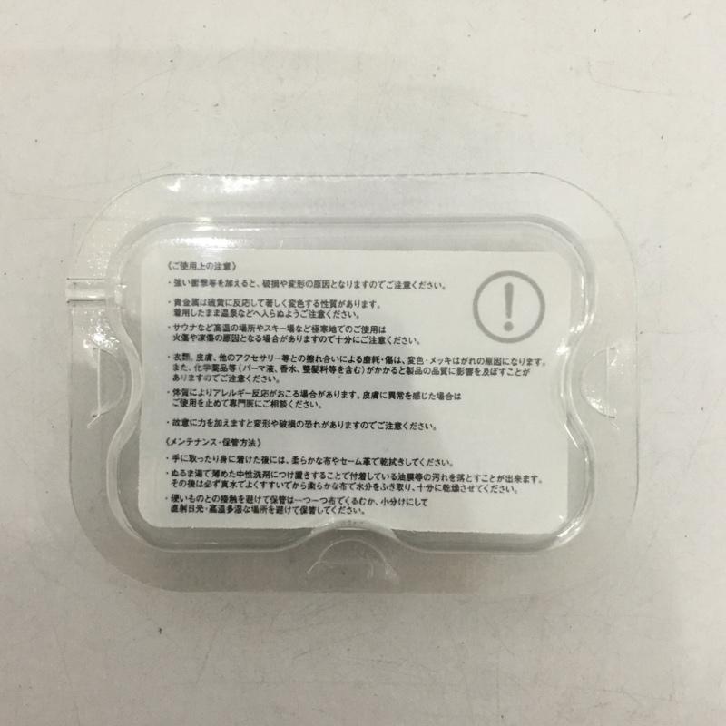 古着 USED アクセサリー ピアス CAREERING 両耳用 無地 銀 / シルバー /  メンズ USED 古着 中古 10144838
