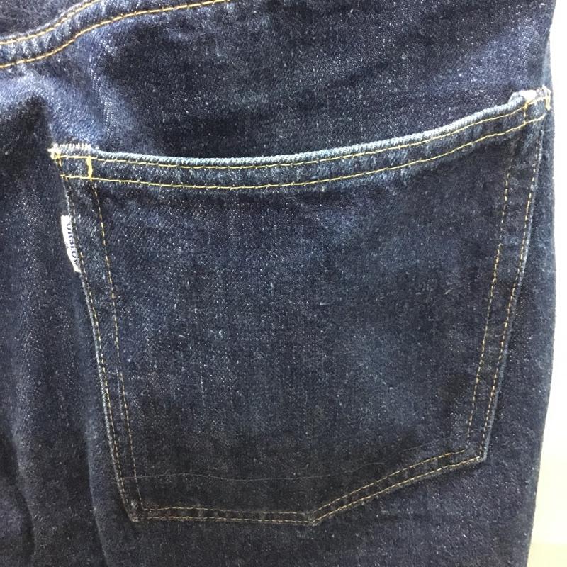 オアスロウ orSlow パンツ デニム、ジーンズ デニムパンツ ストレートパンツ ワイドパンツ カジュアルパンツ 2 無地 インディゴ / インディゴ /  メンズ USED 古着 中古 10109432