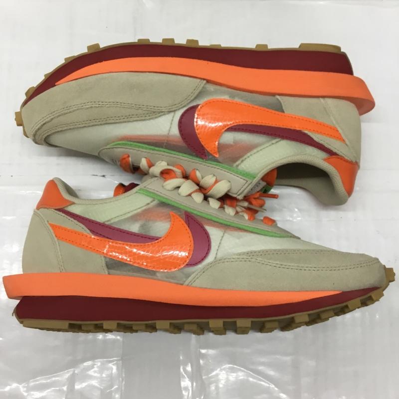 ナイキ NIKE スニーカー スニーカー DH1347 100 LD WAFFLE SACAI CLOT 27.5cm 箱有 27.5cm ロゴ、文字 ベージュ / ベージュ / X 橙 / オレンジ / X ボルドー / ボルドー / X 薄緑 / ライトグリーン /  メンズ USED 古着 中古 10109553