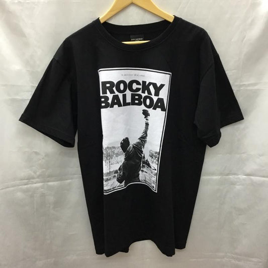 古着 USED Tシャツ 半袖 半袖カットソー プリントTシャツ クルーネックカットソー バンドTシャツ L プリント 黒 / ブラック /  メンズ USED 古着 中古 10106936