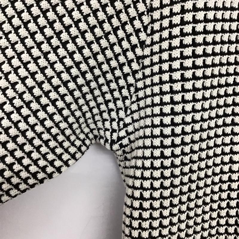 アデイインザライフ ユナイテッドアローズ A day in the life UNITED ARROWS ニット、セーター 長袖 6412-699-0415 クルーネック  白 / ホワイト / X 黒 / ブラック /  レディース USED 古着 中古 10147174