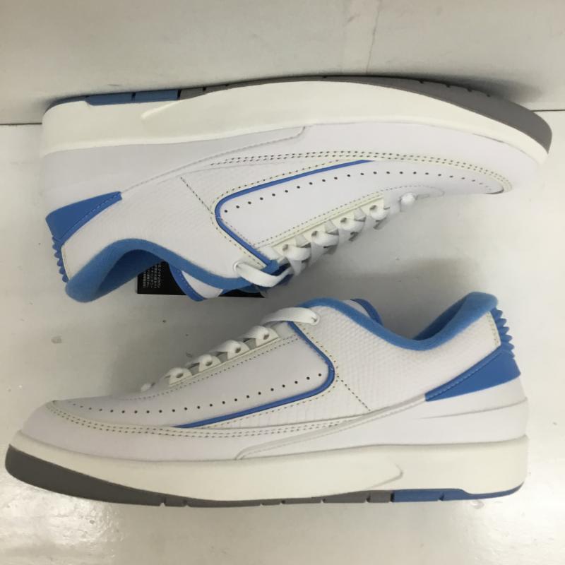 ナイキ NIKE スニーカー スニーカー Nike Air Jordan 2 Retro Low University Blue 28.5cm ロゴ、文字 白 / ホワイト / X 水色 / ライトブルー /  メンズ USED 古着 中古 10128863
