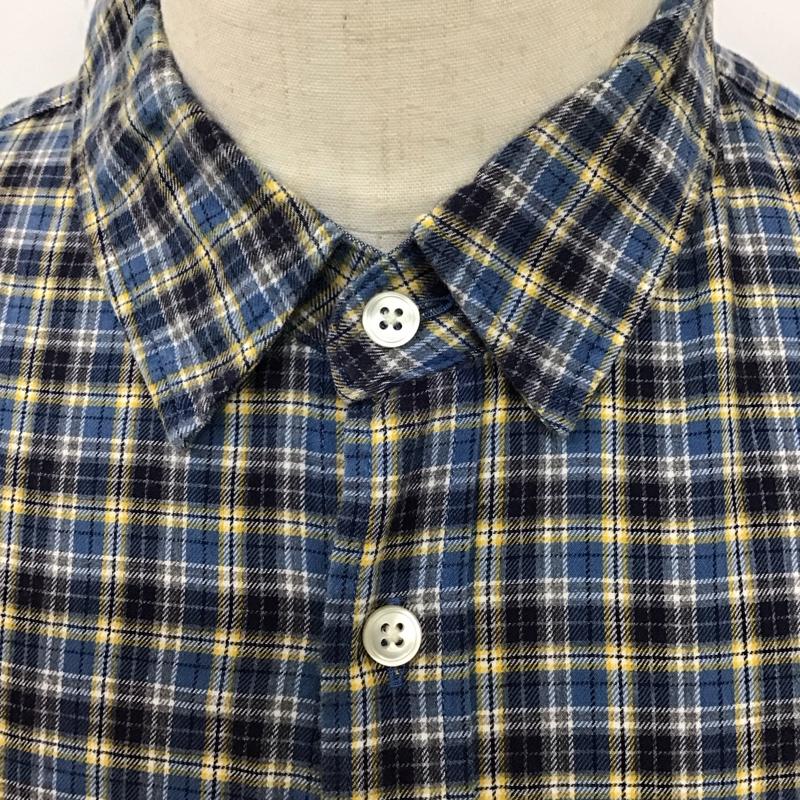 ラコステ LACOSTE シャツ、ブラウス 長袖 長袖シャツ カラーシャツ ポケットシャツ 長袖カットソー チェックシャツ 42 チェック マルチカラー / マルチカラー /  メンズ USED 古着 中古 10123939