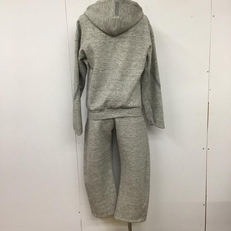 アディダス adidas セットアップ セットアップ jw4752 プレミアムフルジップパーカー スウェットパンツ 2点セット S 無地 灰 / グレー /  メンズ USED 古着 中古 10141323
