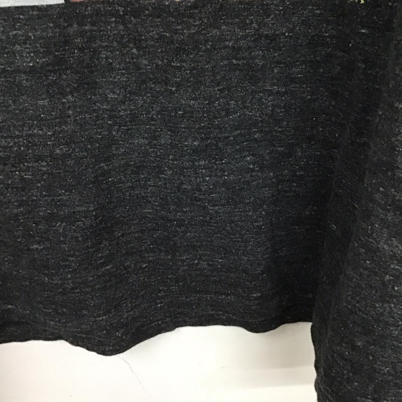 エロスティカ EROSTiKA Tシャツ 半袖 半袖カットソー プリントTシャツ クルーネックカットソー XL プリント 灰 / グレー /  メンズ USED 古着 中古 10134634