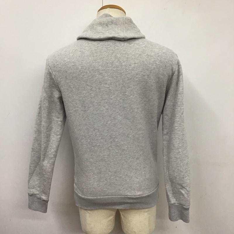 ラコステ LACOSTE トレーナー 長袖 長袖トレーナー スウェット カラーネック リブスウェットカットソー 3 ロゴ、文字 灰 / グレー /  メンズ USED 古着 中古 10123825