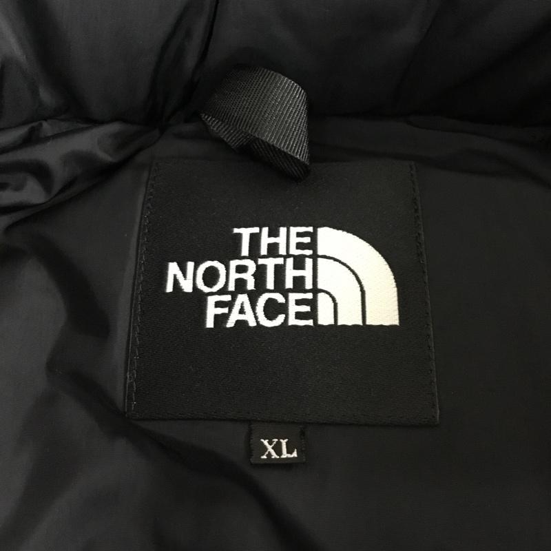 ザノースフェイス THE NORTH FACE ジャケット、上着 ジャンパー、ブルゾン ND91841 NuptseJacket ダウンジャケット アウター XL ロゴ、文字 黒 / ブラック /  メンズ USED 古着 中古 10120662
