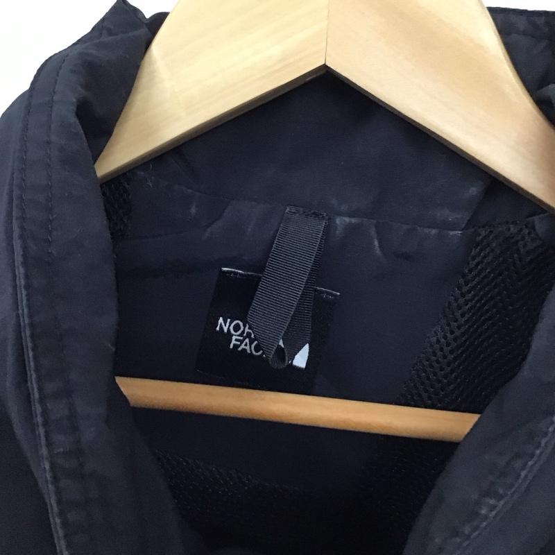 ザノースフェイス THE NORTH FACE ジャケット、上着 ジャンパー、ブルゾン np72131 ハイドレナウィンドジャケット ジップアップジャケット アウター L ロゴ、文字 黒 / ブラック /  メンズ USED 古着 中古 10130349