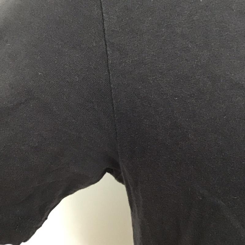 エンポリオ アルマーニ イーエーセブン EMPORIO ARMANI EA7 Tシャツ 半袖 1S237 クルーネック S ロゴ、文字 黒 / ブラック /  メンズ USED 古着 中古 10126072