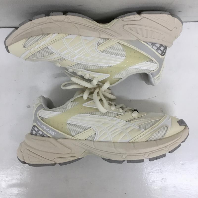 プーマ PUMA スニーカー スニーカー 395908 04 ベロファシス オールウェイズ オン 24.5cm ロゴ、文字 アイボリー / アイボリー /  レディース USED 古着 中古 10145411