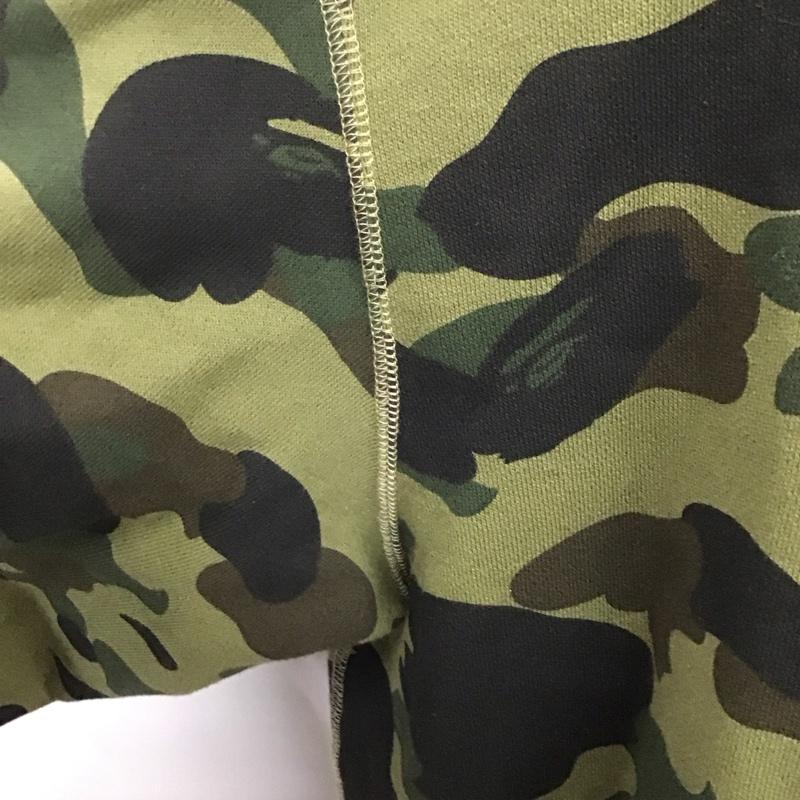アベイシングエイプ A BATHING APE パーカー 長袖 ジップアップパーカー 長袖パーカー フード付きパーカー 長袖スウェット カモフラージュ柄・迷彩 マルチカラー / マルチカラー /  メンズ USED 古着 中古 10107412