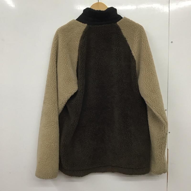 コロンビア Columbia ジャケット、上着 ジャケット、ブレザー 224 ae0918 ペックマンボウルII ジャケット ジップアップフリースジャケット XL ロゴ、文字 黒 / ブラック / X ベージュ / ベージュ / X 茶 / ブラウン /  メンズ USED 古着 中古 10138434