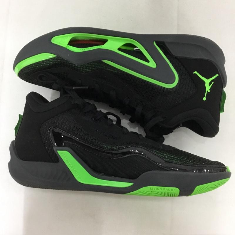 ナイキ NIKE スニーカー スニーカー DZ3330-003 JORDAN TATUM 1 PF 28cm 箱有 28.0cm ワンポイント 黒 / ブラック / X 薄緑 / ライトグリーン /  メンズ USED 古着 中古 10131044