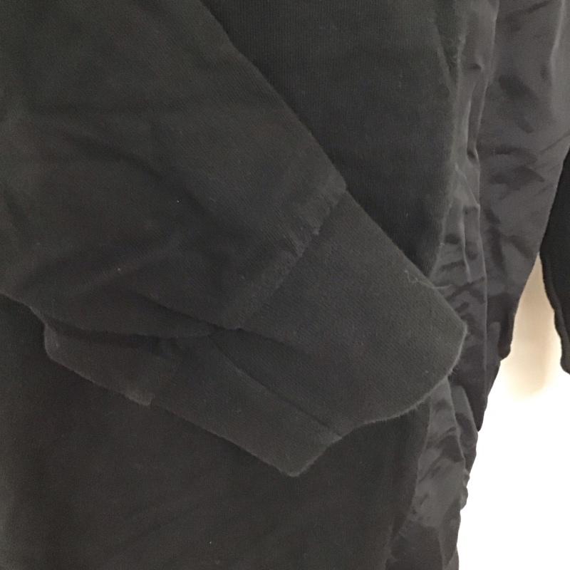 キャンプセブン CAMP7 カットソー 長袖 長袖カットソー 刺繍ロゴカットソー クルーネック M ロゴ、文字 黒 / ブラック /  メンズ USED 古着 中古 10126047