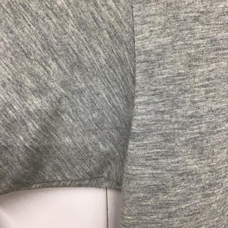 ザノースフェイス THE NORTH FACE Tシャツ 半袖 nt81702z Tシャツ 半袖カットソー プリントTシャツ L ロゴ、文字 灰 / グレー /  メンズ USED 古着 中古 10128639