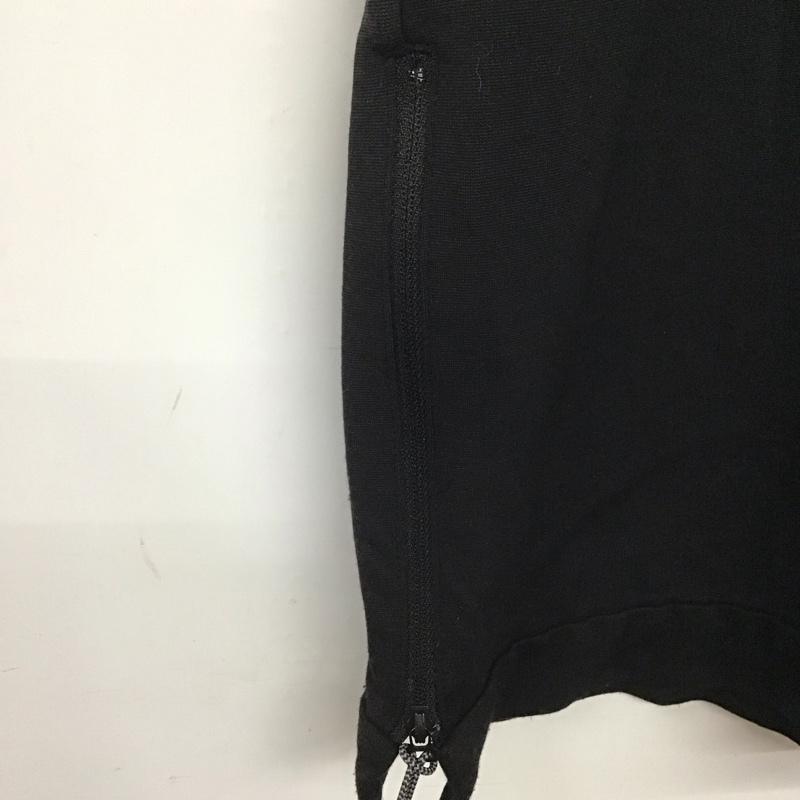 コロンビア Columbia Tシャツ 半袖 120 pm1936 半袖カットソー クルーネック サイドジップ XL 無地 黒 / ブラック /  メンズ USED 古着 中古 10138885