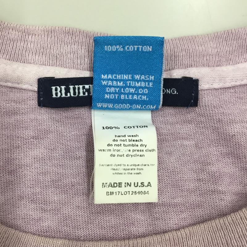 グッドオン Good On Tシャツ 半袖 半袖カットソー プリントTシャツ クルーネックカットソー L ロゴ、文字 紫 / パープル /  メンズ USED 古着 中古 10116018